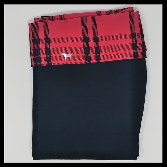 PINK VICTORIA’S SECRET BLING COTTON YOGA LEGGING - Picture 3 of 5